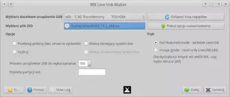 MX Live USB Maker