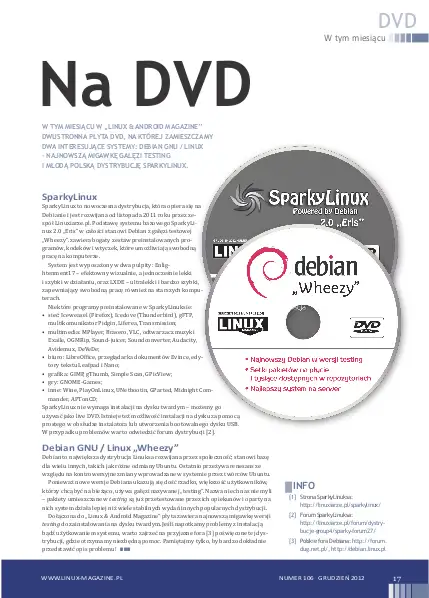 SparkyLinux na DVD