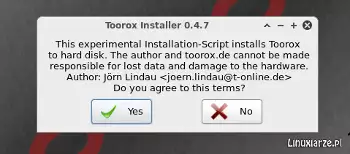 Toorox install