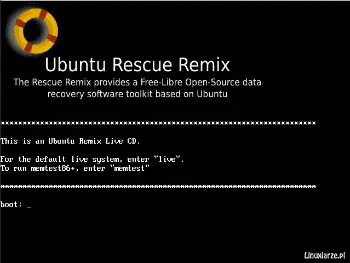 ubuntu rescue remix