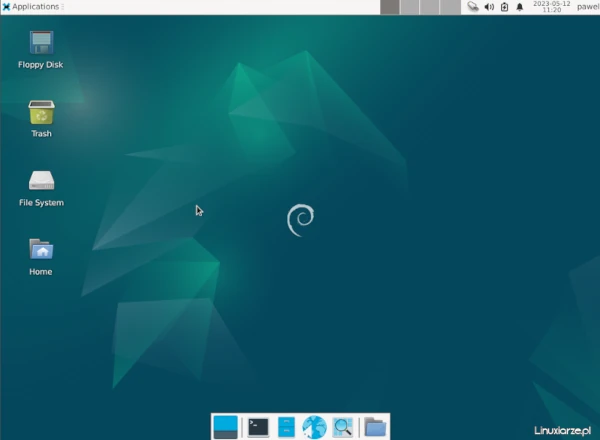 Debian 12.8 - Linuxiarze.pl